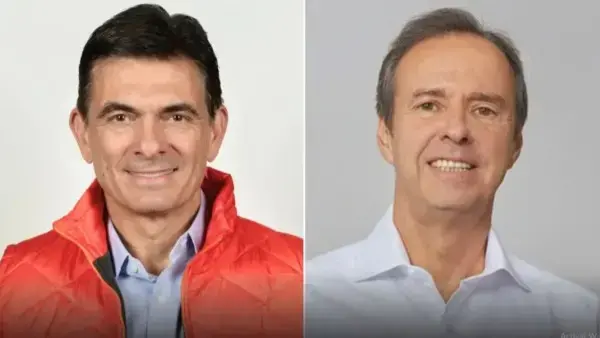 Candidatos Rodrigo Paz y Jorge Quiroga RTP / ANF