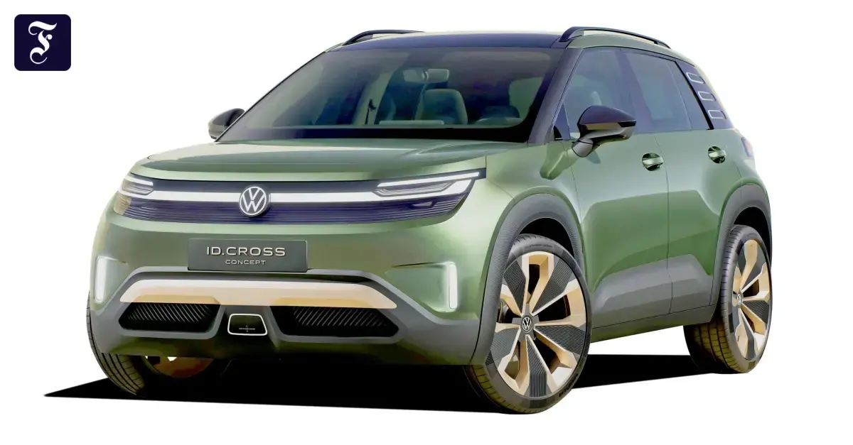 VW T-Cross, precursor del futuro ID Cross eléctrico Información de autor no disponible / Frankfurter Allgemeine Zeitung