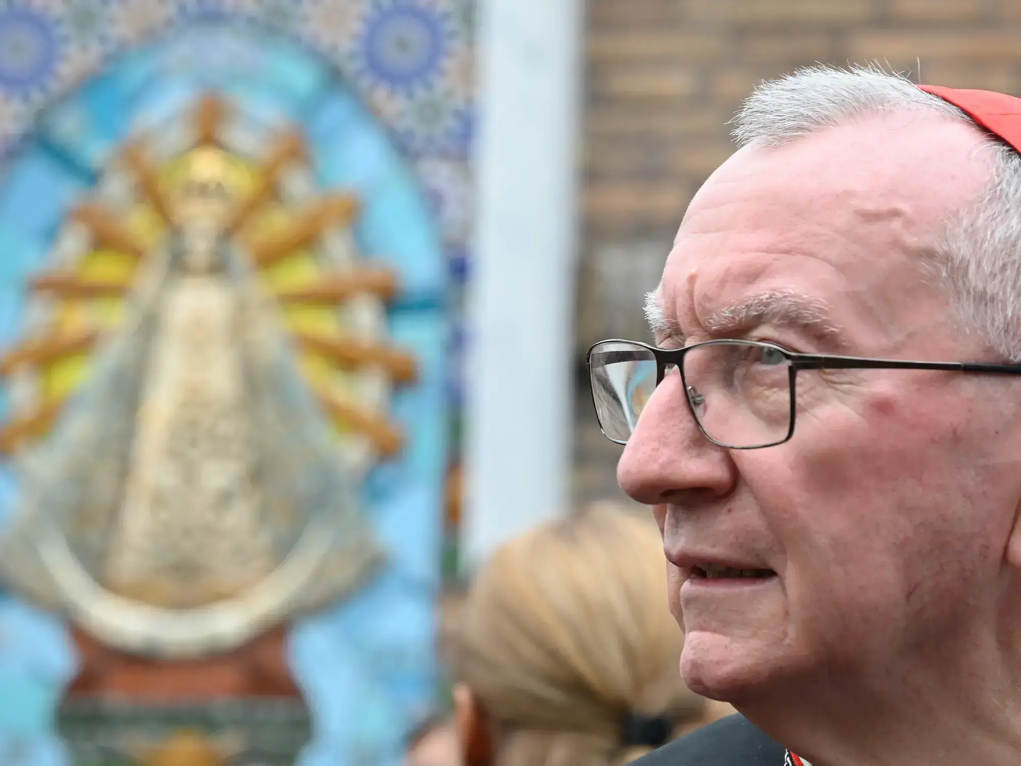 Mosaico de Nuestra Señora de Luján en los Jardines Vaticanos Victor Sokolowicz / Clarín