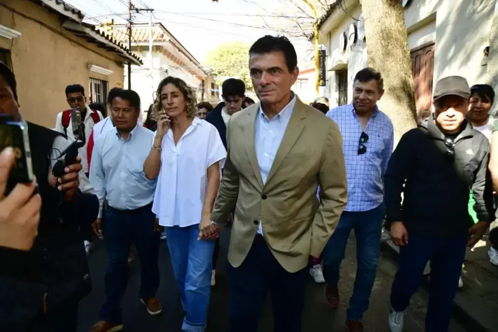 El candidato a la presidencia del PDC, Rodrigo Paz ED / ELDEBER.com.bo