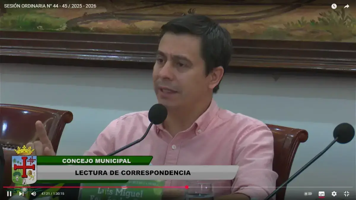 José Alberti participó como presidente en ejercicio del Concejo Municipal en la sesión de este martes Concejo Municipal / ELDEBER.com.bo