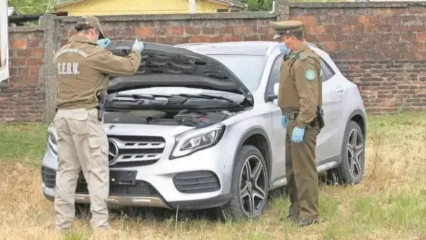 Imagen referencial de robo de autos Soy Chile / ANF