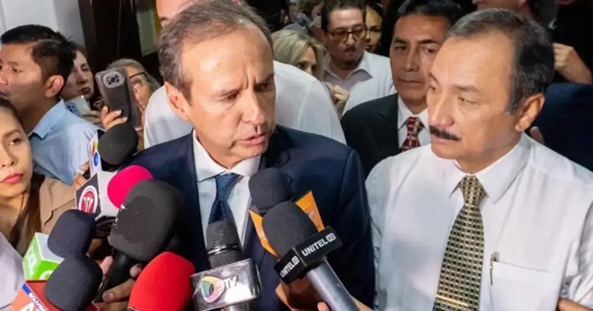 Vicente Cuéllar anuncia apoyo a Tuto Quiroga Información de autor no disponible / Unitel Digital