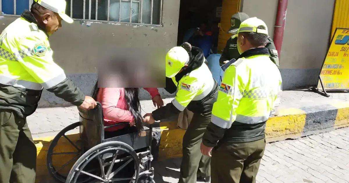 La mujer fue dopada y luego auxiliada por la Policía Información de autor no disponible / Unitel Digital
