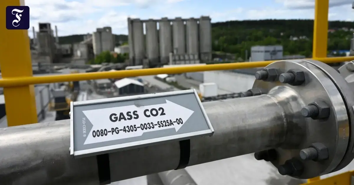 Experimento a gran escala de captura de CO2 en una cementera noruega en Brevik / AFP / Frankfurter Allgemeine Zeitung