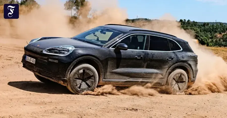 Prototipo del Porsche Cayenne Electric / Información de autor no disponible / Frankfurter Allgemeine Zeitung