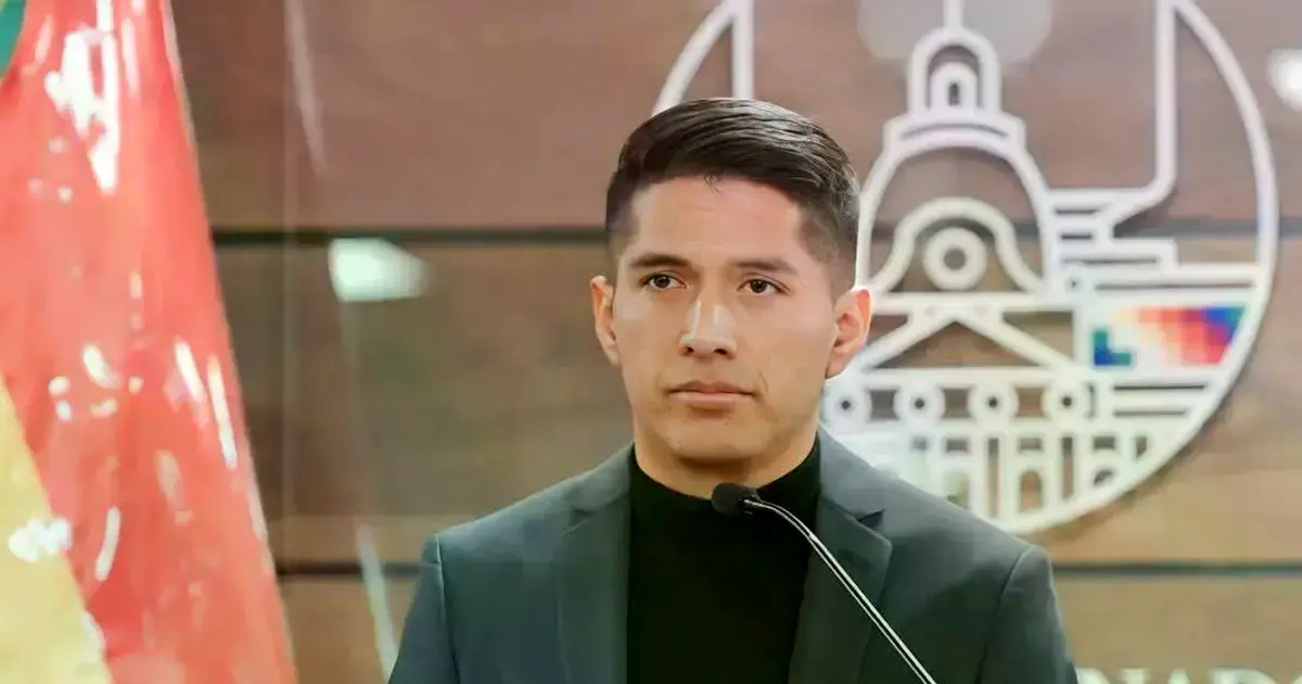 El presidente del Senado, Andrónico Rodríguez.