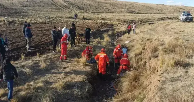 El lugar en el que hallaron los restos de Samanta