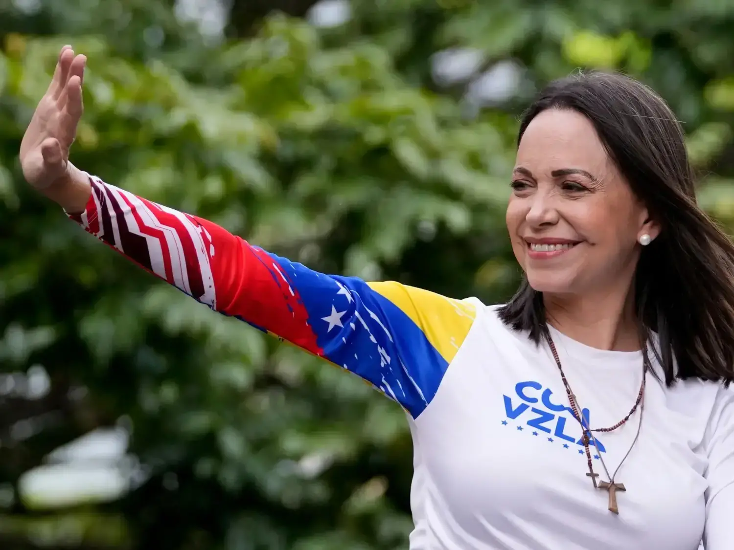 La líder opositora venezolana, Maria Corina Machado.