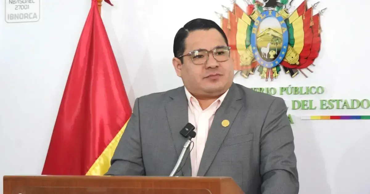 Roger Mariaca, fiscal general del Estado