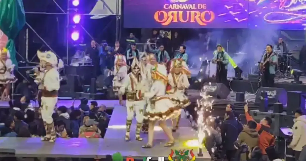 Velada folclórica en el lanzamiento del Carnaval de Oruro 2026