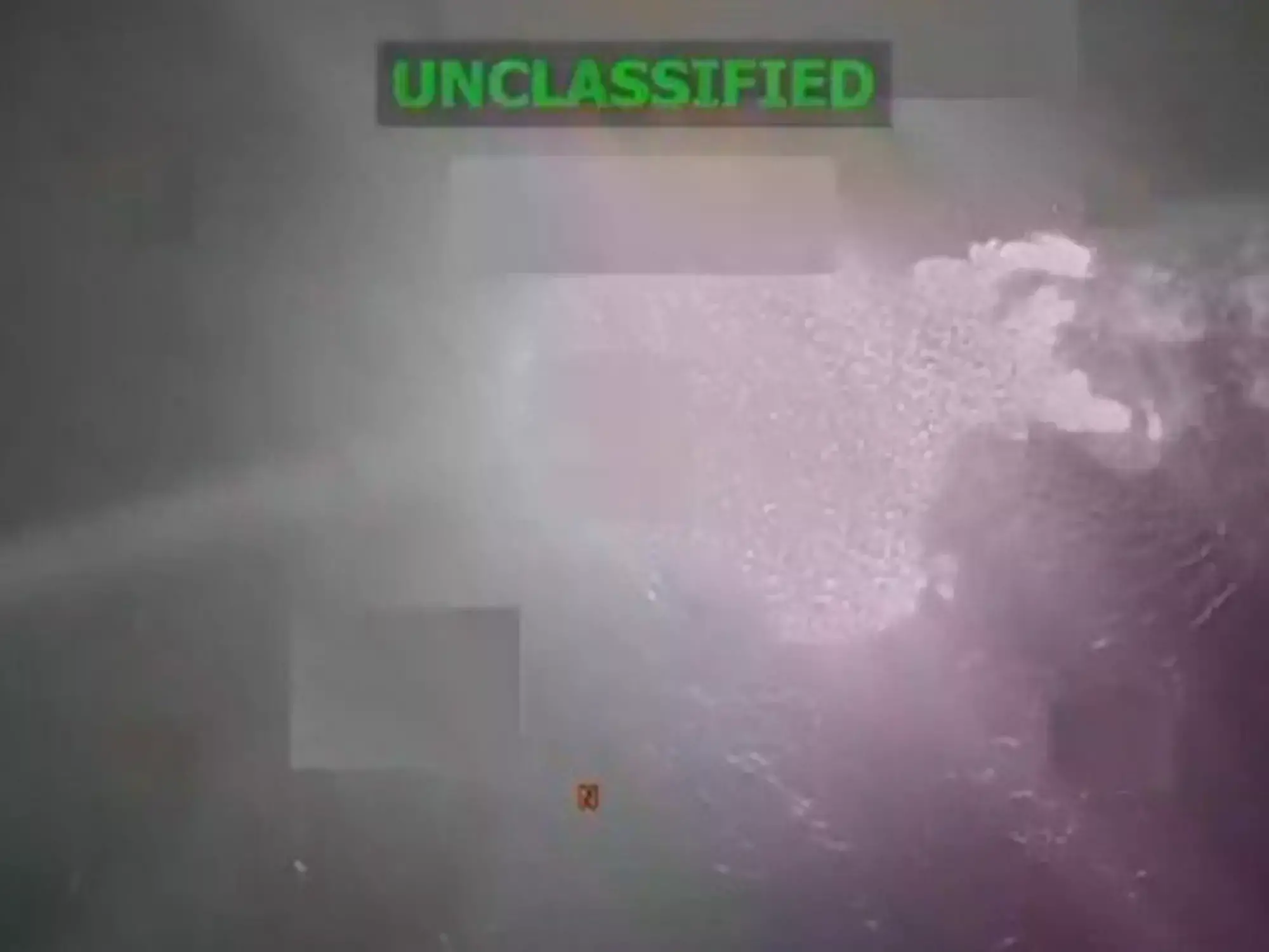 Imagen del video del nuevo ataque, este sábado.