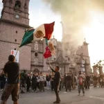 El funeral del alcalde Carlos Manzo en Uruapan, Michoacán