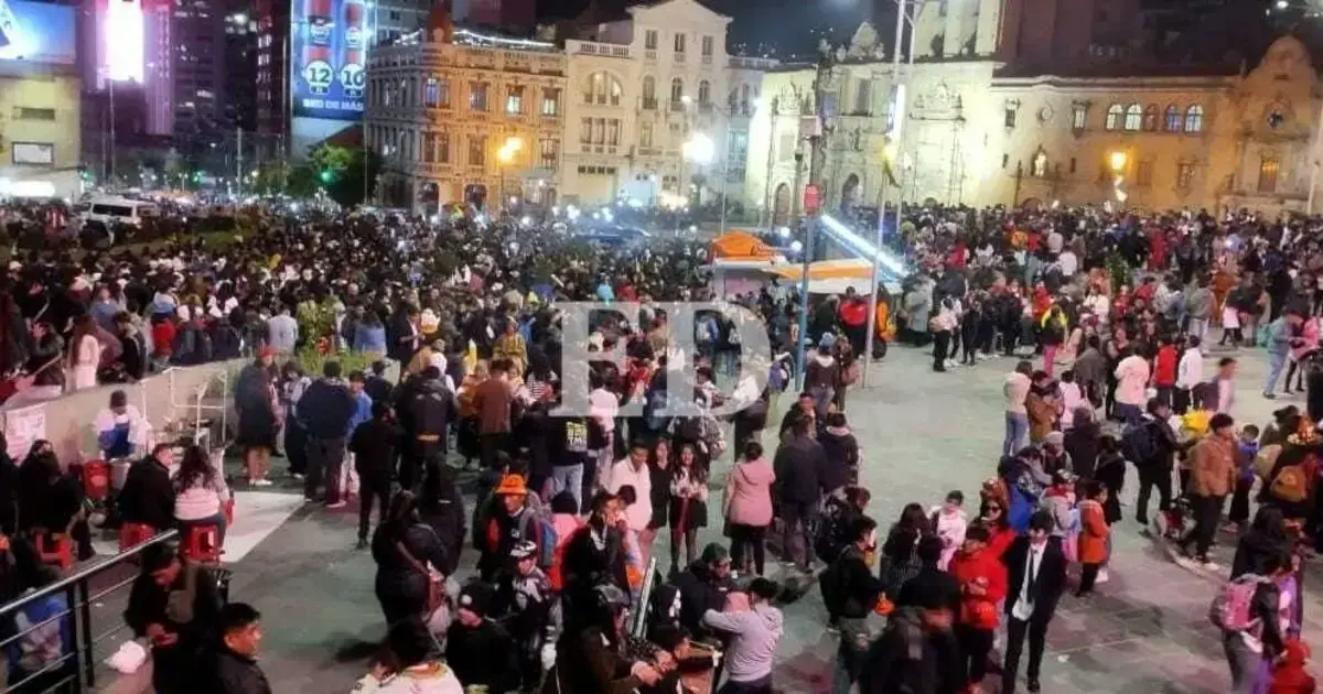 Foto archivo de la plaza San Francisco