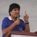 El expresidente Evo Morales.