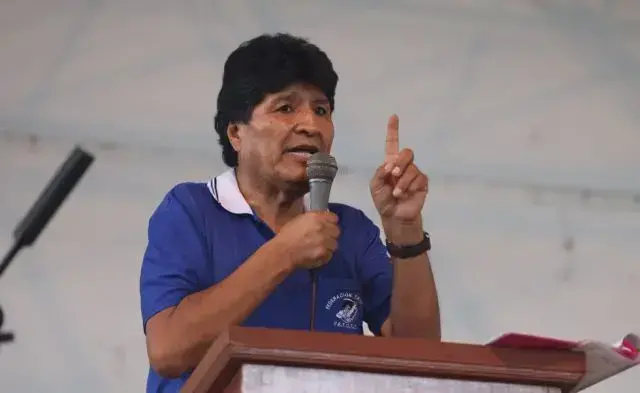 El expresidente Evo Morales.