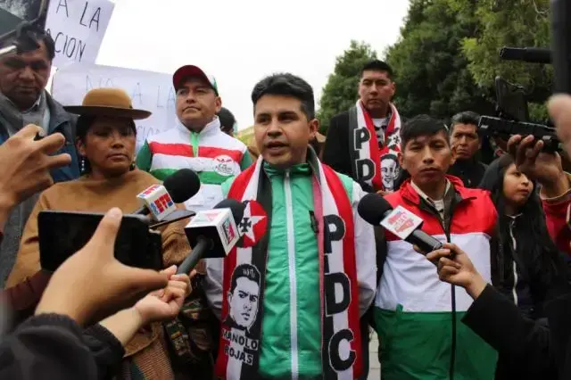 El diputado electo Manolo Rojas en una aparición anterior.