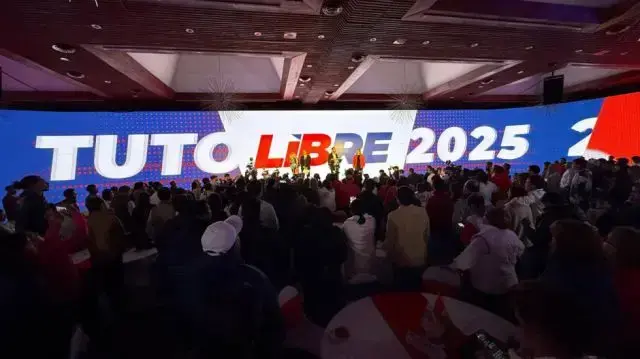 Uno de los actos de campaña de la Alianza Libre.