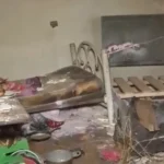 El inmueble afectado por el fuego