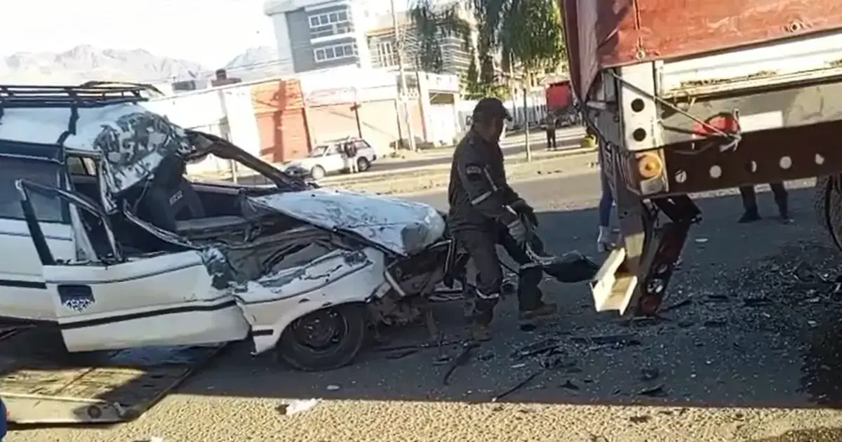 El vehículo fue retirado por personal de Tránsito