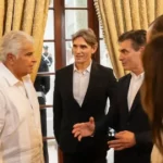 El encuentro de José Raúl Mulino y Rodrigo Paz