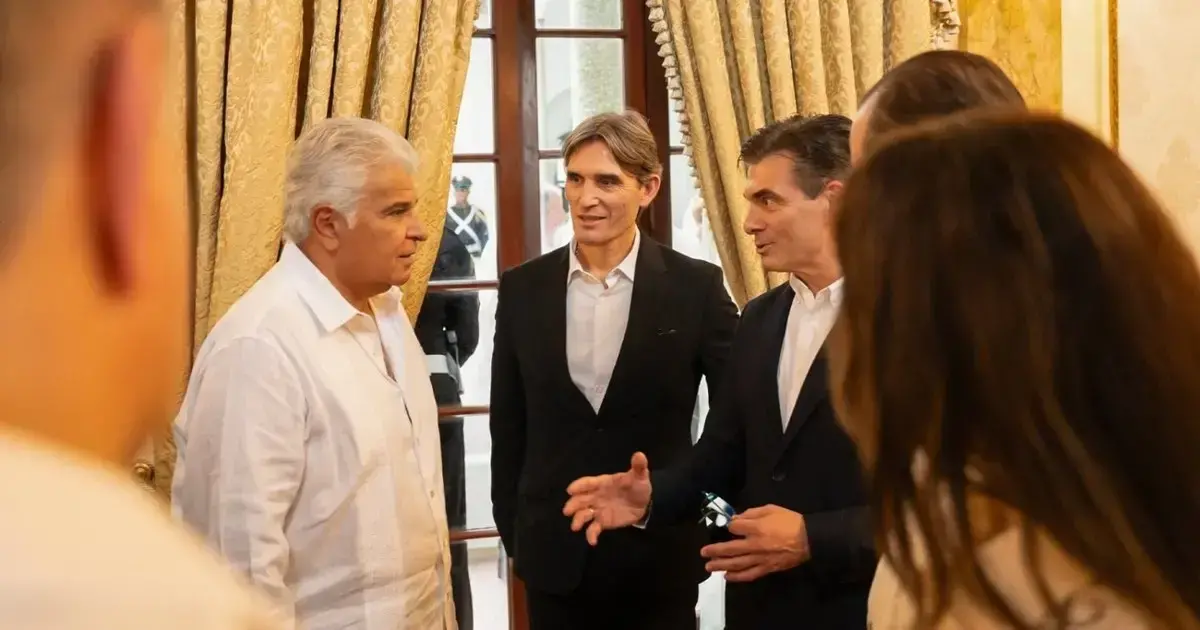 El encuentro de José Raúl Mulino y Rodrigo Paz