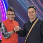 Rodrigo Paz (i) y Edmand Lara durante la campaña electoral.