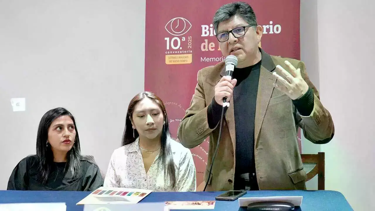 El director del Centro de la Revolución Cultural (CRC), David Aruquipa.