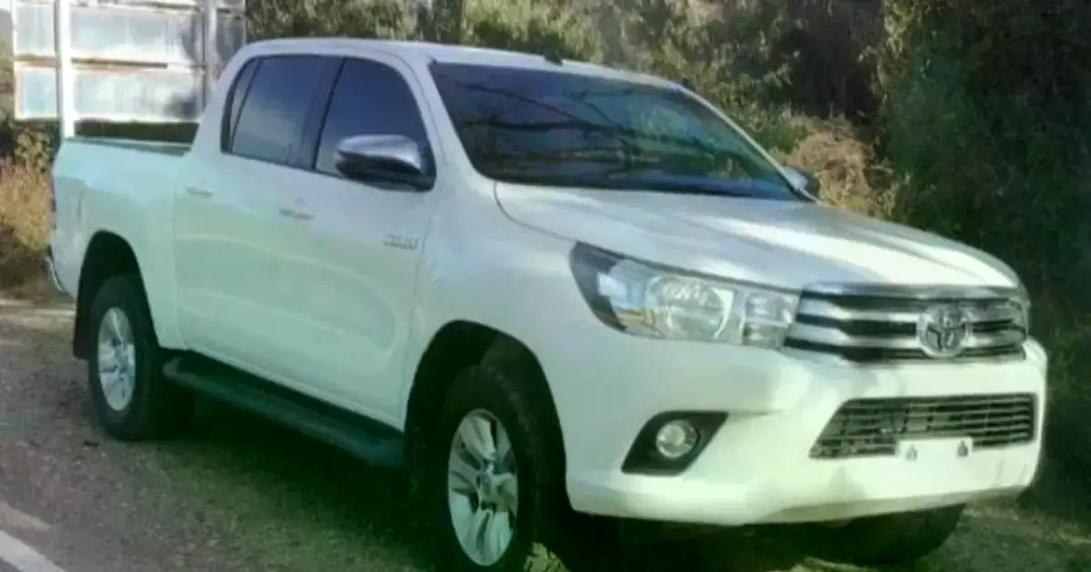 Vehículo reportado como robado