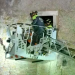 El derrumbe de la torre en Roma