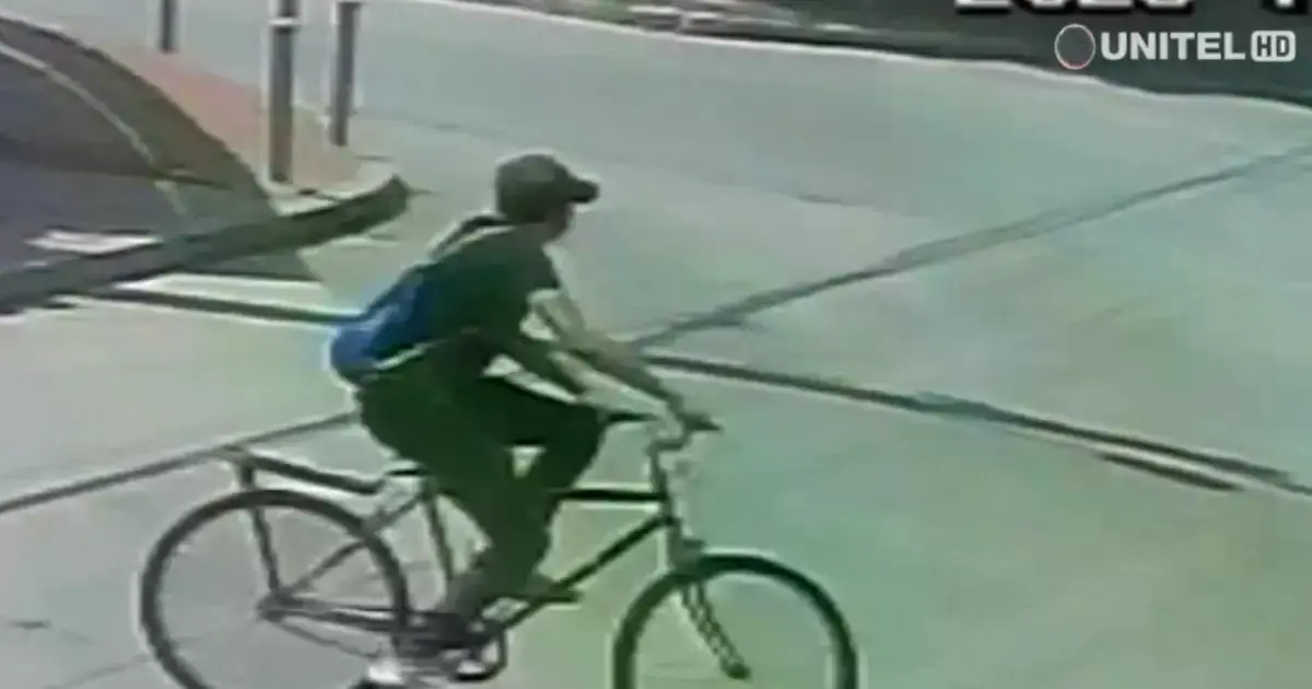 El atacante quedó grabado en cámaras de seguridad