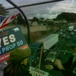 Seguidores de la Proposición 50, en California.