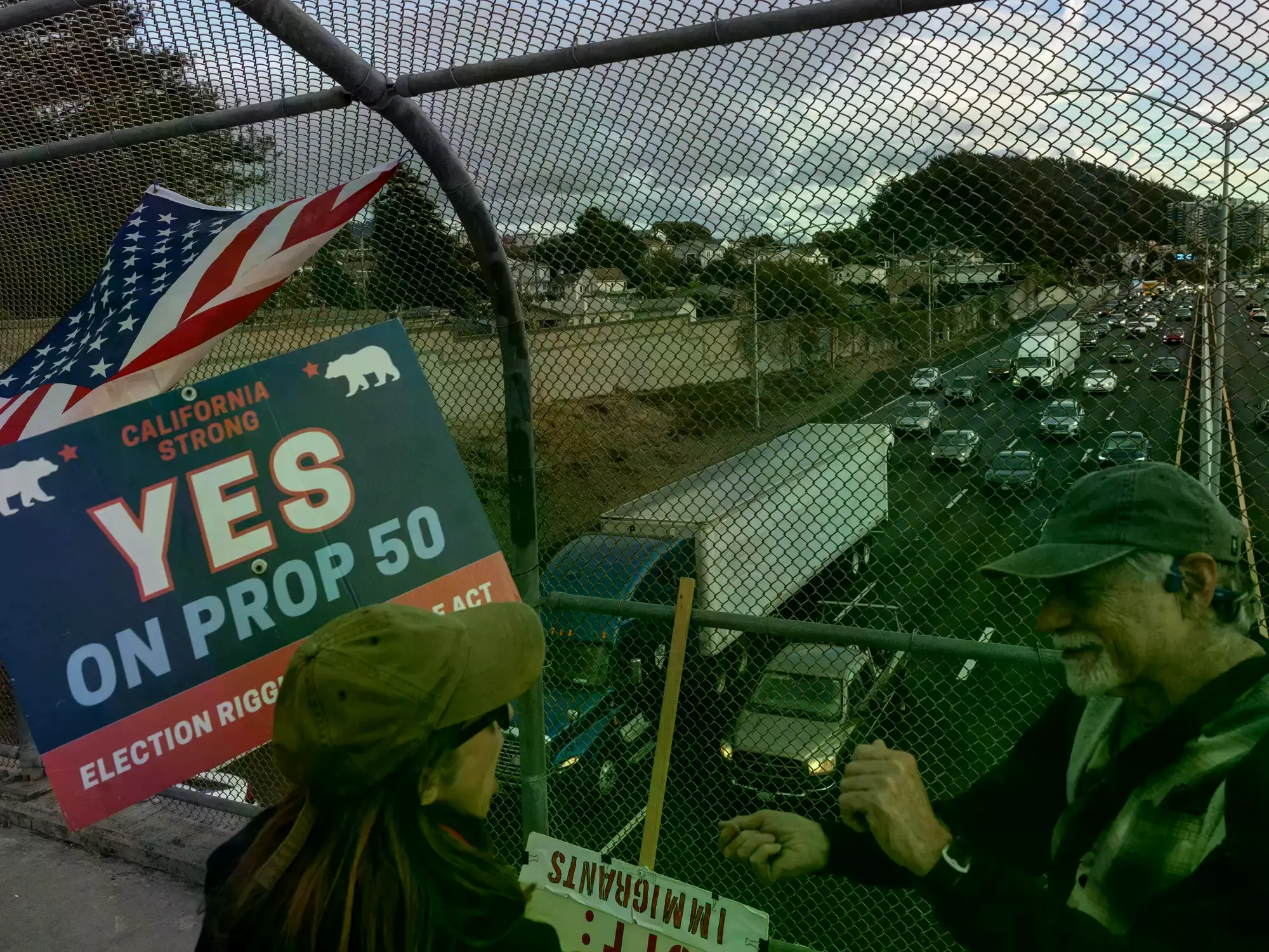 Seguidores de la Proposición 50, en California.