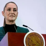 Claudia Sheinbaum durante un acto público