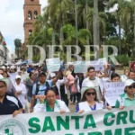 Fesirmes protestaba el 28 de febrero de 2025 contra la Alcaldía por incumplimiento de compromisos