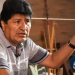Evo Morales, expresidente de Bolivia