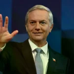 El candidato presidencial José Antonio Kast durante un acto de campaña.