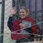 Jeanine Añez en la cárcel de Miraflores.