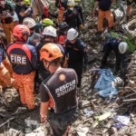 Temporal en Vietnam, ante la llegada del tifón.