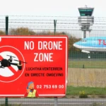 El aeropuerto de Bruselas tras su reapertura después del avistamiento de un dron