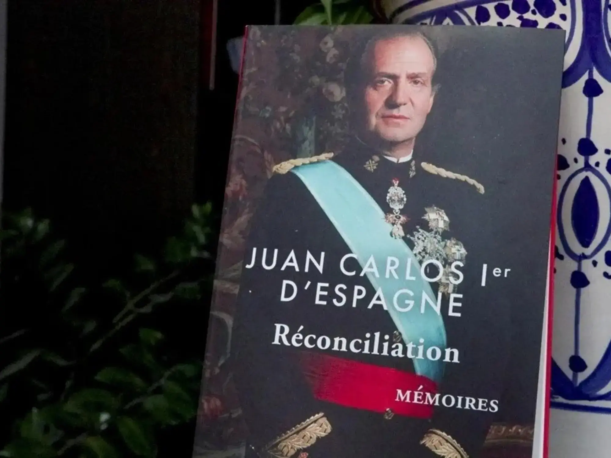 Portada del libro 'Réconciliation' de Juan Carlos I