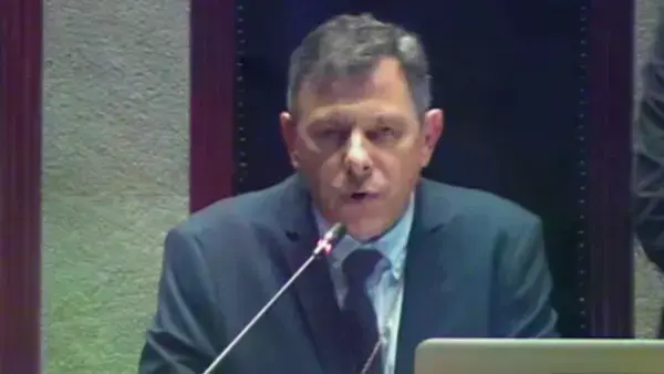 Diego Ávila, flamante presidente del senado.