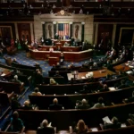 Reproducción en Internet de la noticia sobre el Senado y Venezuela.