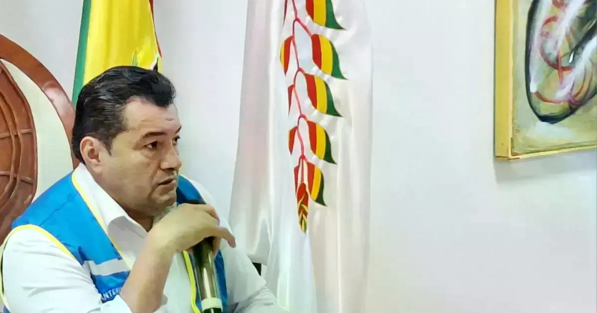 Jhonny Fernández, alcalde de Santa Cruz de la Sierra