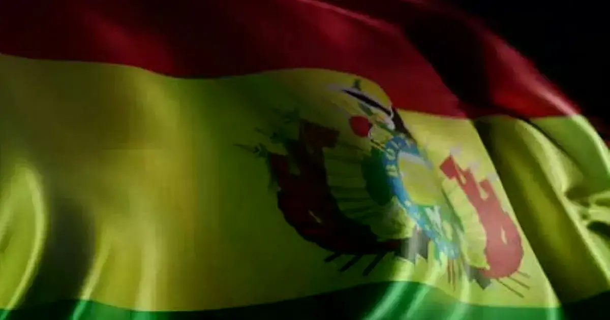 La bandera de Bolivia