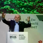 El presidente brasileño Luiz Inácio Lula da Silva, en la inauguración de la Cumbre de Líderes de la COP30.