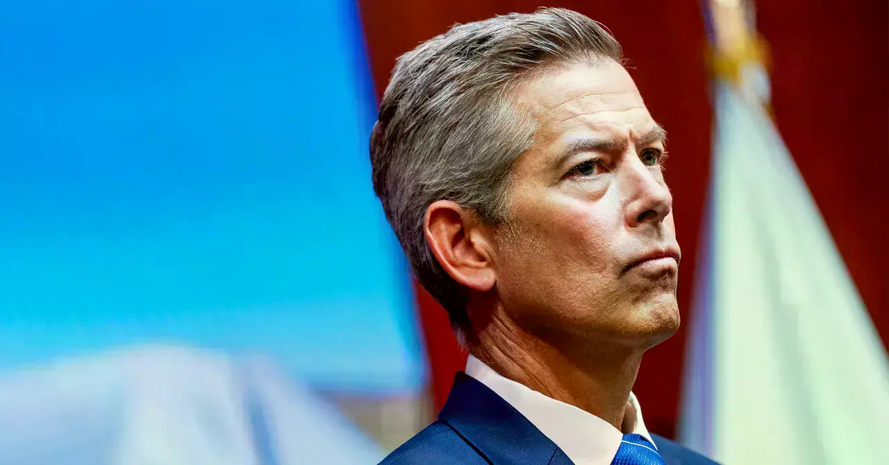 Sean Duffy, secretario de transporte y administrador interino de NASA.