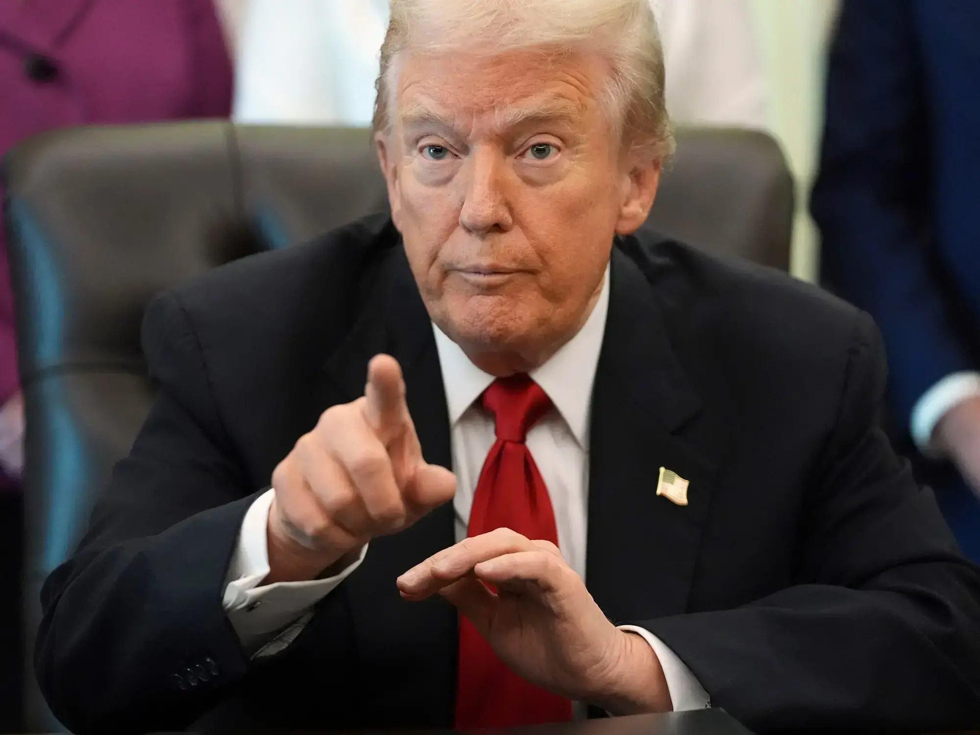 Donald Trump reaccionó a la salida de los directivos de la cadena BBC