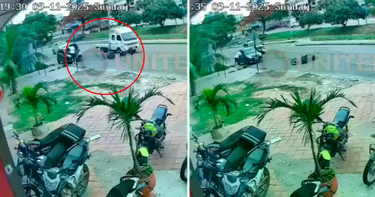 El accidente ocurrió en la ciudad de Santa Cruz de la Sierra.