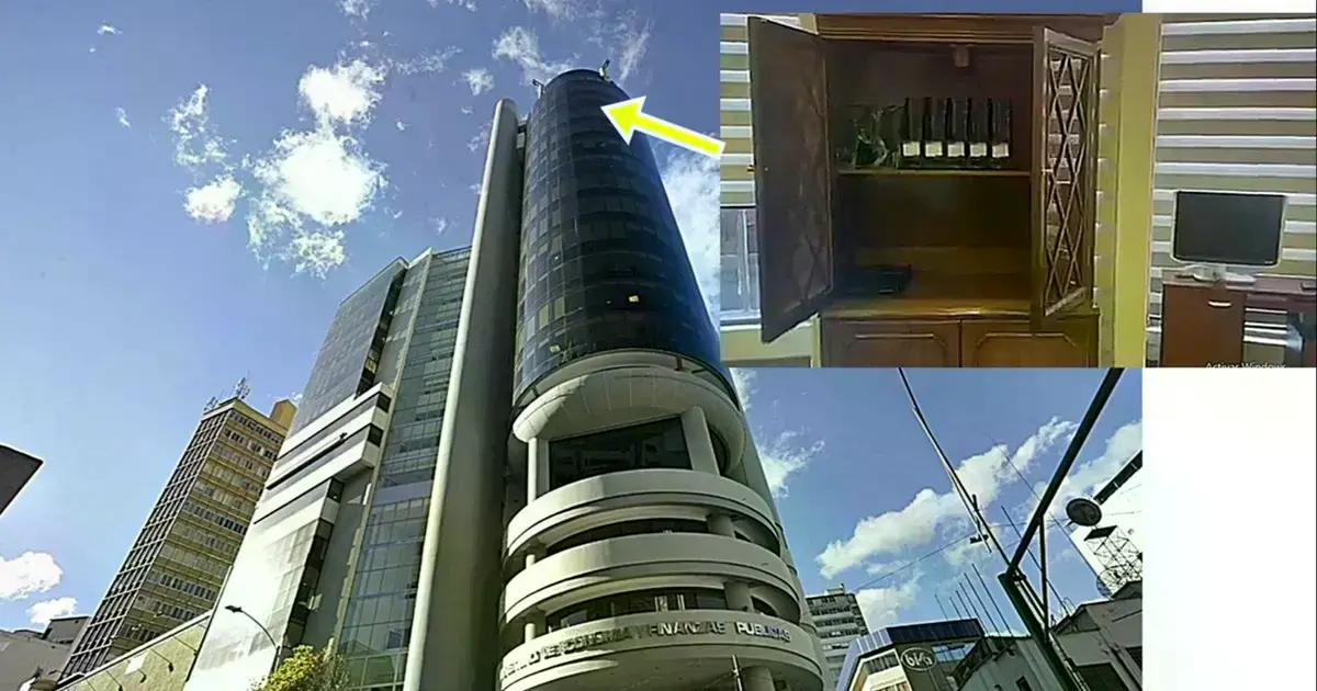 El edificio del Ministerio de Economía.